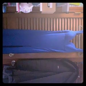 Blue maxi dress